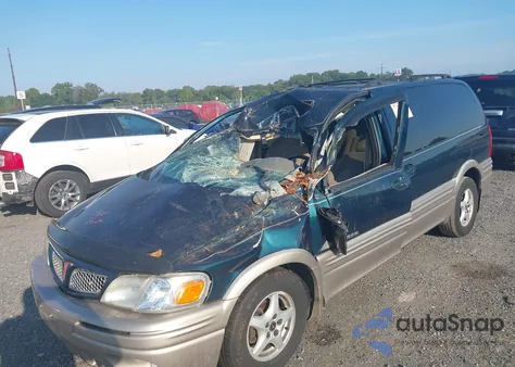 2001 Pontiac Montana M16 W/1Sj Pkg. from USA, damaged, VIN 1GMDX13E31D276947